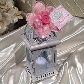 Dalmazio Design Lantern with Confetti Ribbon Flower